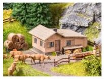 Noch 63616 - Set montagna Alm, 1 baita Alm Laser-cut, 1 set recinzione  legno - Scala N - 2tmodellismo